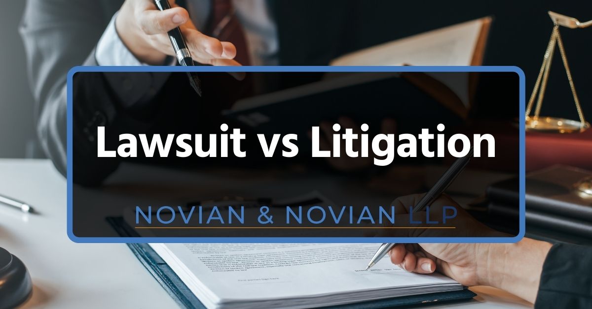 Lawsuit vs Litigation