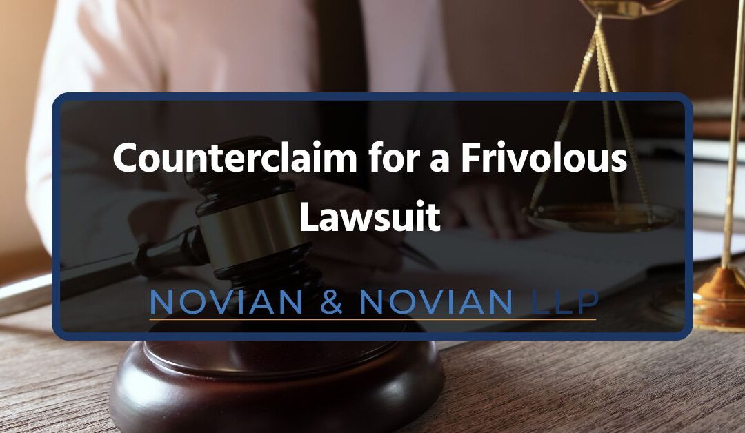 Counterclaim for a Frivolous Lawsuit
