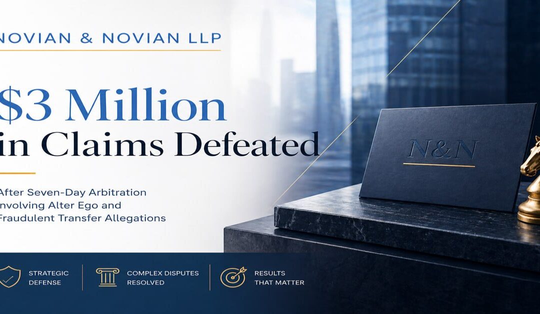 3 Million in Claims Defeated After Seven-Day Arbitration