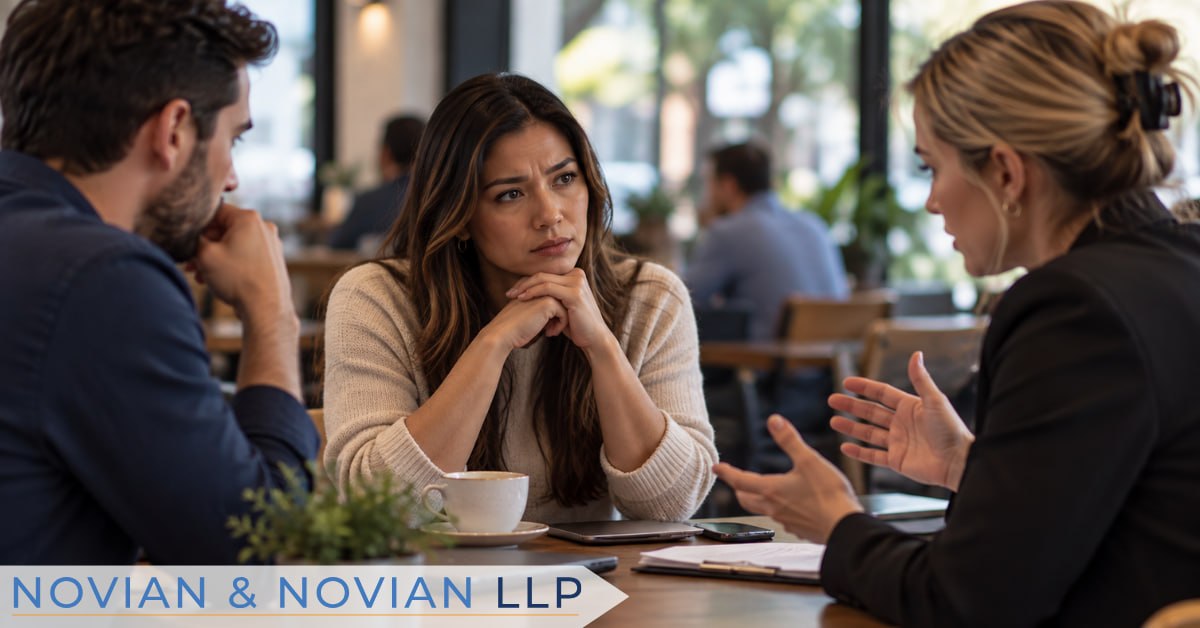Employer meeting about a workplace discrimination complaint - Novian & Novian LLP